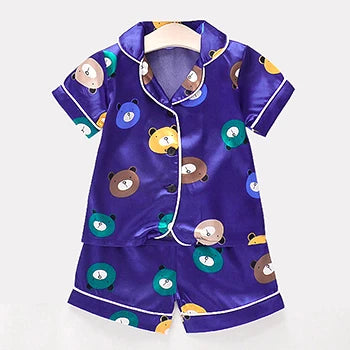 Pyjama Bébé « Satin des Petits Rêves » – Été Mixte