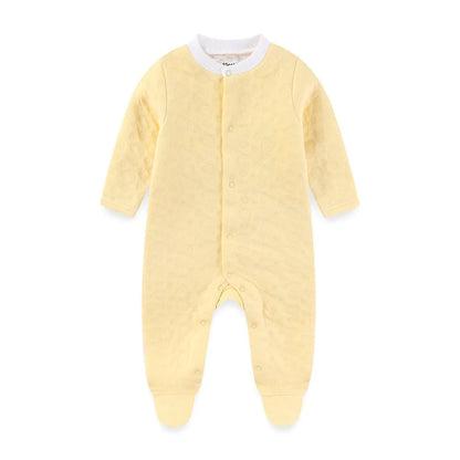 Pyjama Bébé Hiver Maille Tricot – Grenouillère Coton Chaud 0-24 Mois