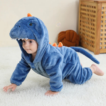 Pyjama pilou pilou Polaire Enfant Hiver – Licorne, Loup, Dino & Animaux, Combinaison Chaude