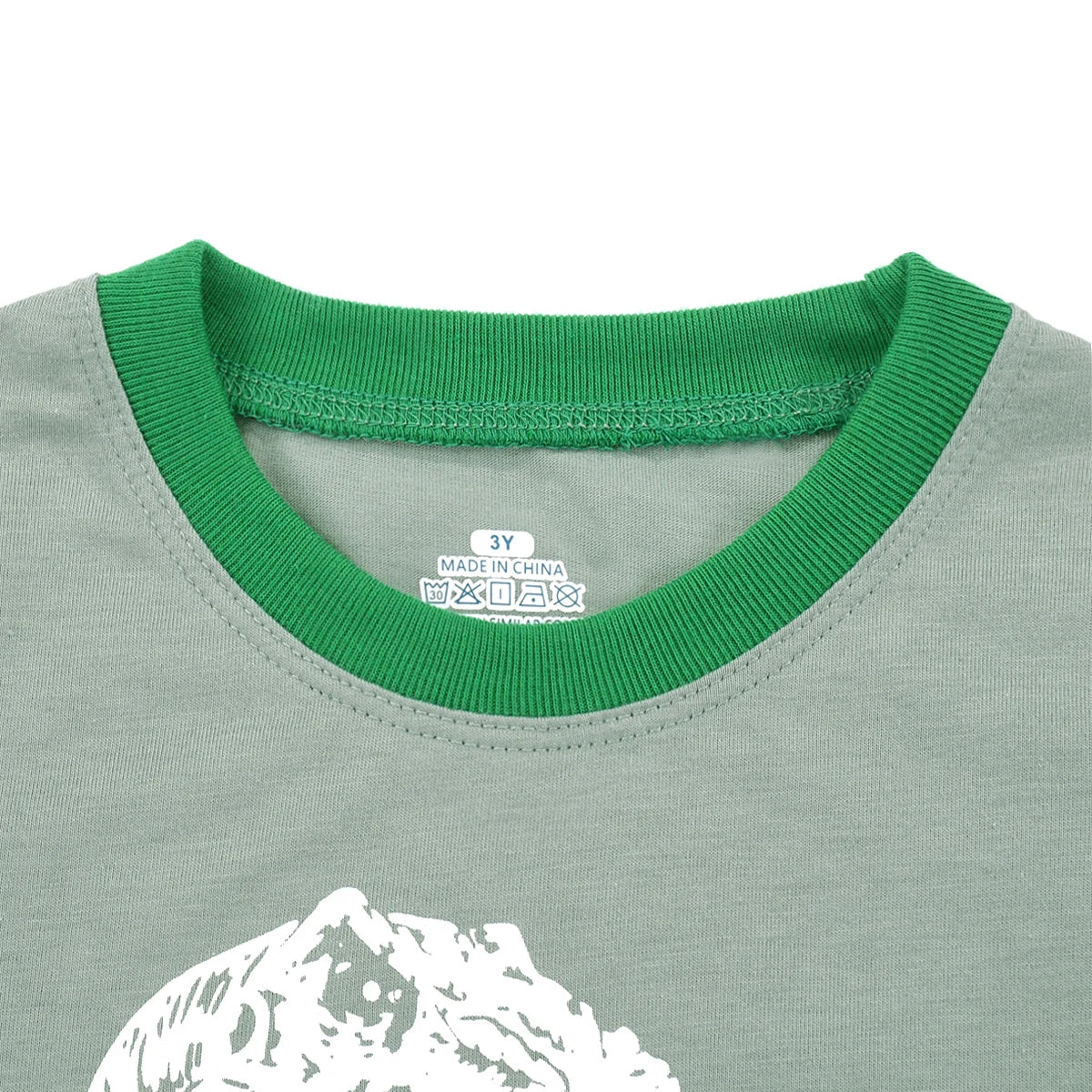 Pyjama Enfant Dinosaure – Ensemble Automne/Hiver en Coton Doux, Manches Longues