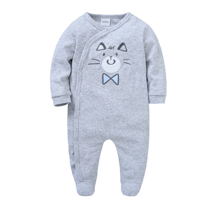 Pyjama Bébé “Rêve de Coton” – Lot de 3 Pyjamas 100% Coton Intelligent