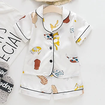 Pyjama Bébé « Satin des Petits Rêves » – Été Mixte