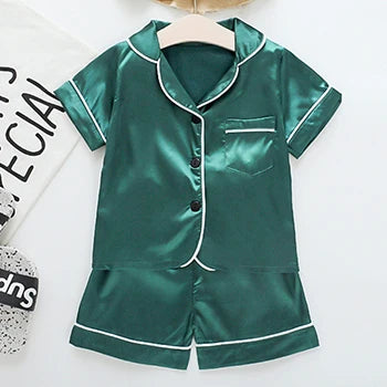 Pyjama Bébé « Satin des Petits Rêves » – Été Mixte