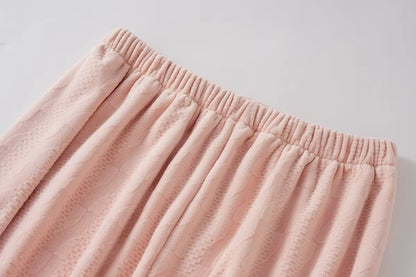 Pyjama “Hiver Essentiel” – Ensemble en Coton Chaud et Respirant