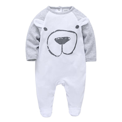 Pyjama Bébé “Rêve de Coton” – Lot de 3 Pyjamas 100% Coton Intelligent