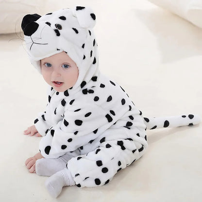 Pyjama pilou pilou Polaire Enfant Hiver – Licorne, Loup, Dino & Animaux, Combinaison Chaude