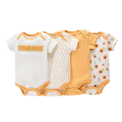Pyjama Bébé “Pack Brisé” – Lot de 3 ou 4 Pyjamas en Coton Doux