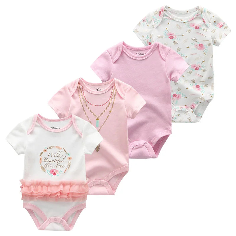 Pyjama Bébé “Pack Brisé” – Lot de 3 ou 4 Pyjamas en Coton Doux