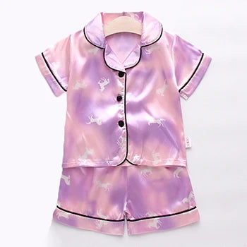 Pyjama Bébé « Satin des Petits Rêves » – Été Mixte