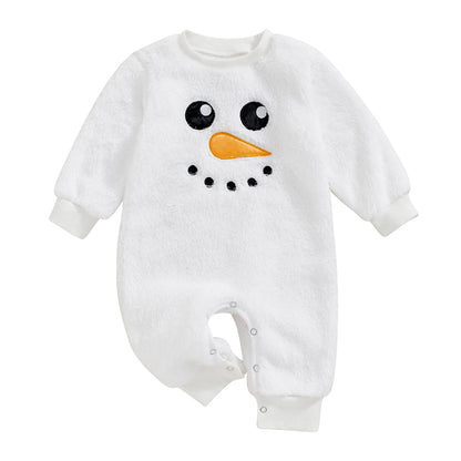 Pyjama Bébé “Magie d’Hiver” – Ensemble Festif avec Bonnet ou Bandeau Inclus pour Fille et Garçon