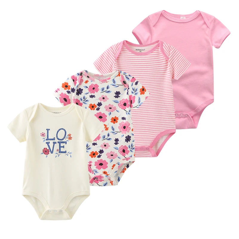 Pyjama Bébé “Pack Brisé” – Lot de 3 ou 4 Pyjamas en Coton Doux
