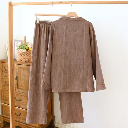 Pyjama Femme “Cocoon L’Essentiel Nuit” – Ensemble 2 Pièces en Coton Doux