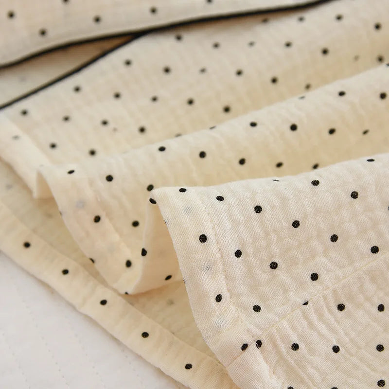 Pyjama Femme “Point Doux” – Ensemble en Coton Élégant et Confortable