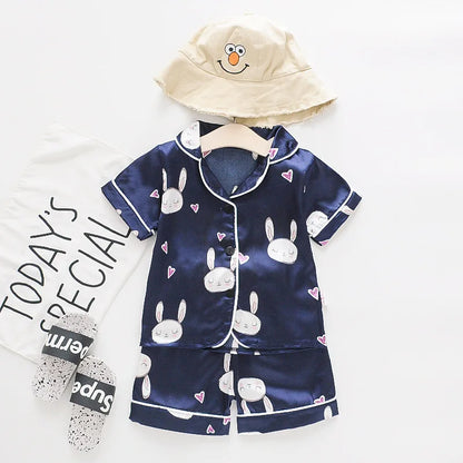 Pyjama Bébé « Satin des Petits Rêves » – Été Mixte