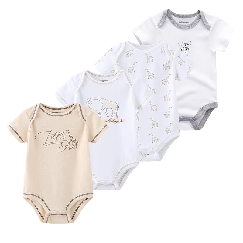 Pyjama Bébé “Pack Brisé” – Lot de 3 ou 4 Pyjamas en Coton Doux
