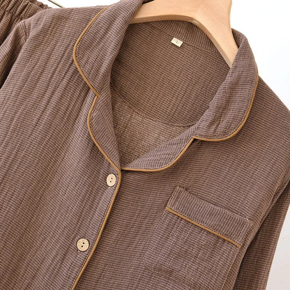 Pyjama Femme “Cocoon L’Essentiel Nuit” – Ensemble 2 Pièces en Coton Doux