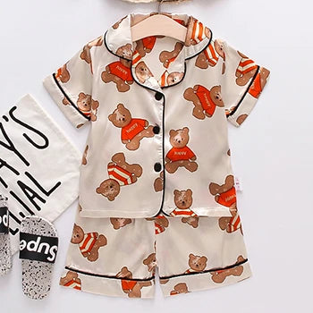 Pyjama Bébé « Satin des Petits Rêves » – Été Mixte