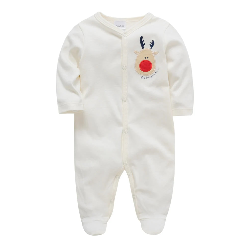 Pyjama Bébé “Rêve de Coton” – Lot de 3 Pyjamas 100% Coton Intelligent