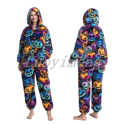 Pyjama pilou pilou Femme "Kigurumi Animal" – Douceur Fantaisie Hiver