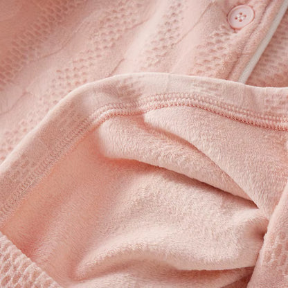 Pyjama “Hiver Essentiel” – Ensemble en Coton Chaud et Respirant