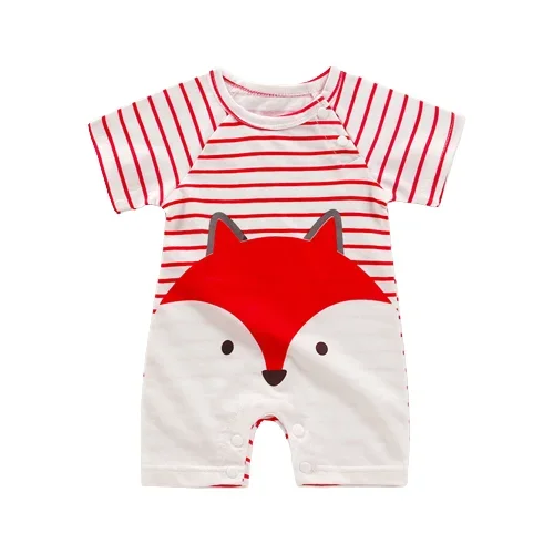 Pyjama Bébé Été “Clé du Ciel” – Barboteuse en Coton Doux 0-18 Mois