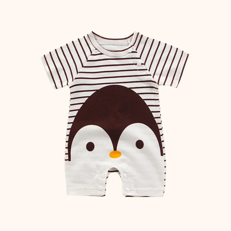 Pyjama Bébé Été “Clé du Ciel” – Barboteuse en Coton Doux 0-18 Mois