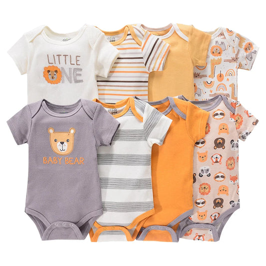 Pyjama Bébé “Pack Brisé” – Lot de 3 ou 4 Pyjamas en Coton Doux