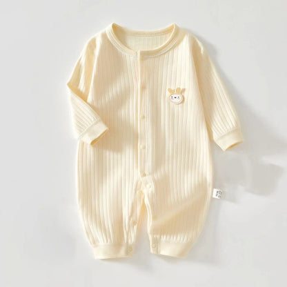Pyjama Bébé Léger Coton "Little Nevia" – Grenouillère Été Respirante 0-24 Mois