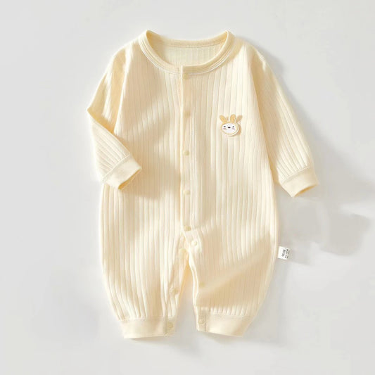 Pyjama Bébé Léger Coton "Little Nevia" – Grenouillère Été Respirante 0-24 Mois