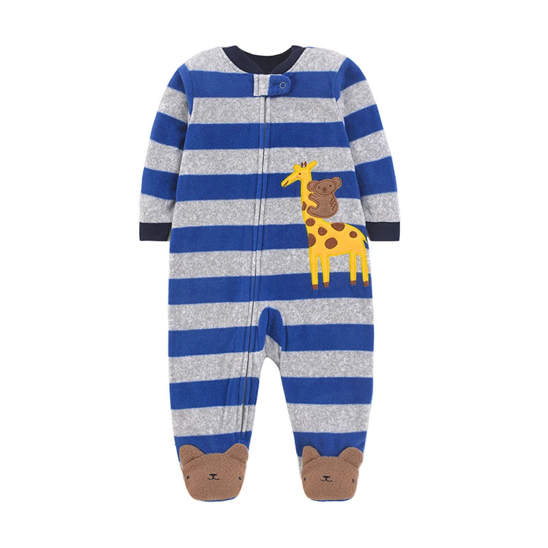 Pyjama Bébé “Forêt Douce” – Combinaison Coton Doux, Respirante et Confort Nuit & Jour