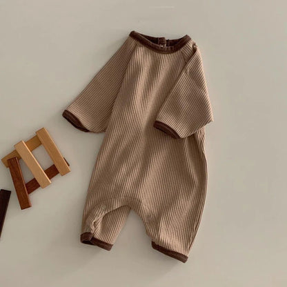 Pyjama Bébé Barbotteuse en Maille Douce – Combinaison Respirante Demi-Saison