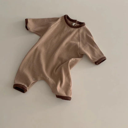 Pyjama Bébé Barbotteuse en Maille Douce – Combinaison Respirante Demi-Saison