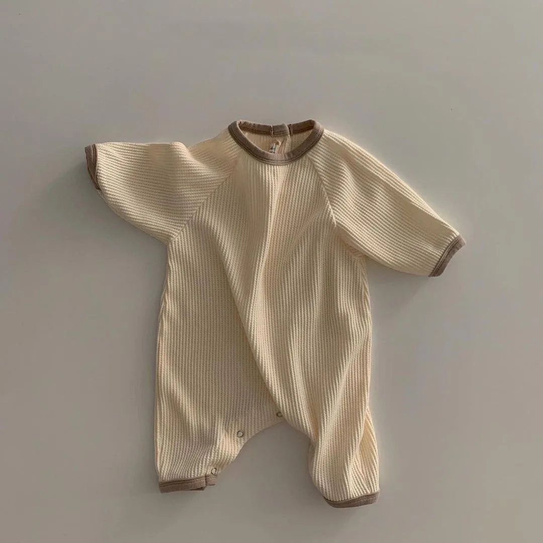 Pyjama Bébé Barbotteuse en Maille Douce – Combinaison Respirante Demi-Saison