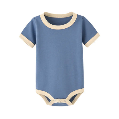 Pyjama Bébé Body Demi-Saison – Combinaison en Coton Doux Été & Automne 0-24 Mois