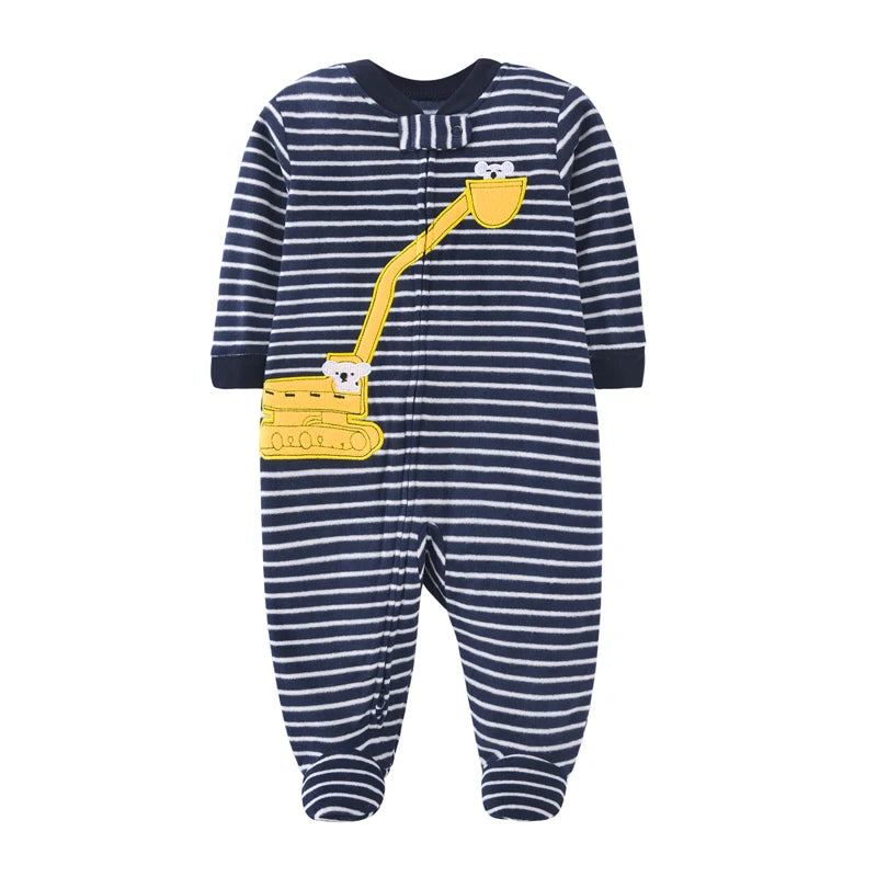 Pyjama Bébé “Forêt Douce” – Combinaison Coton Doux, Respirante et Confort Nuit & Jour