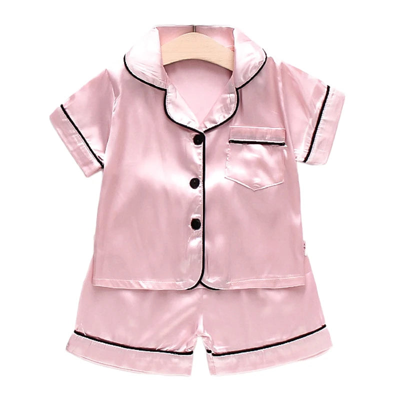 Pyjama Bébé « Satin des Petits Rêves » – Été Mixte