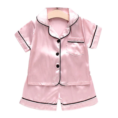 Pyjama Bébé « Satin des Petits Rêves » – Été Mixte