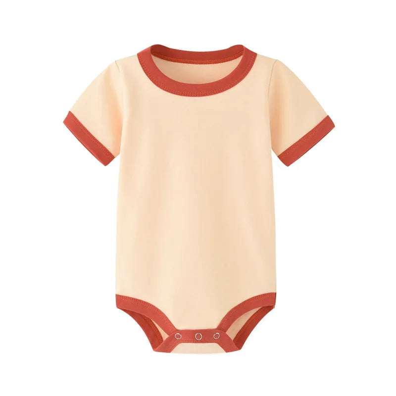 Pyjama Bébé Body Demi-Saison – Combinaison en Coton Doux Été & Automne 0-24 Mois