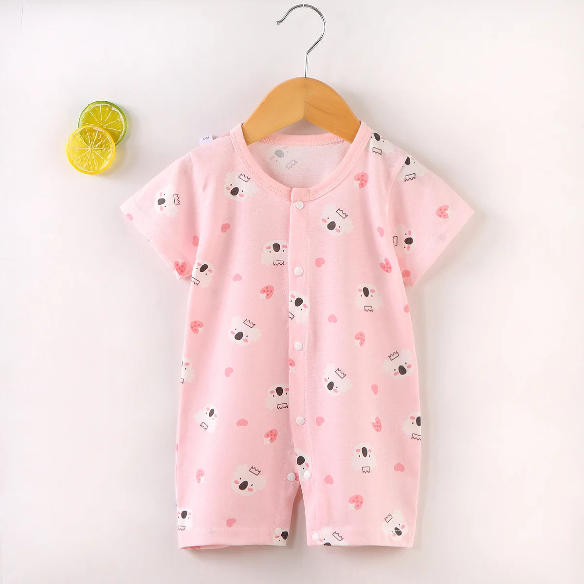 Pyjama Bébé “Brise d’Éveil” – Robe en Coton Été, Légère et Confortable