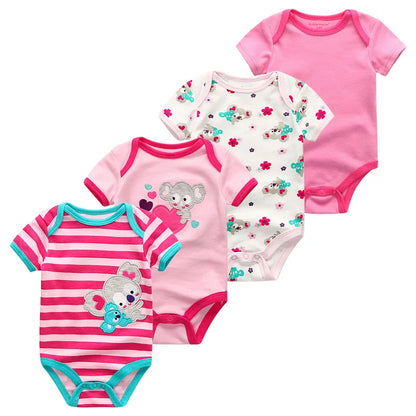 Pyjama Bébé “Pack Brisé” – Lot de 3 ou 4 Pyjamas en Coton Doux