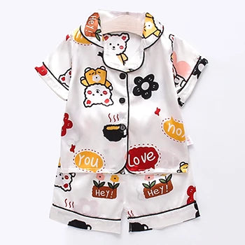 Pyjama Bébé « Satin des Petits Rêves » – Été Mixte