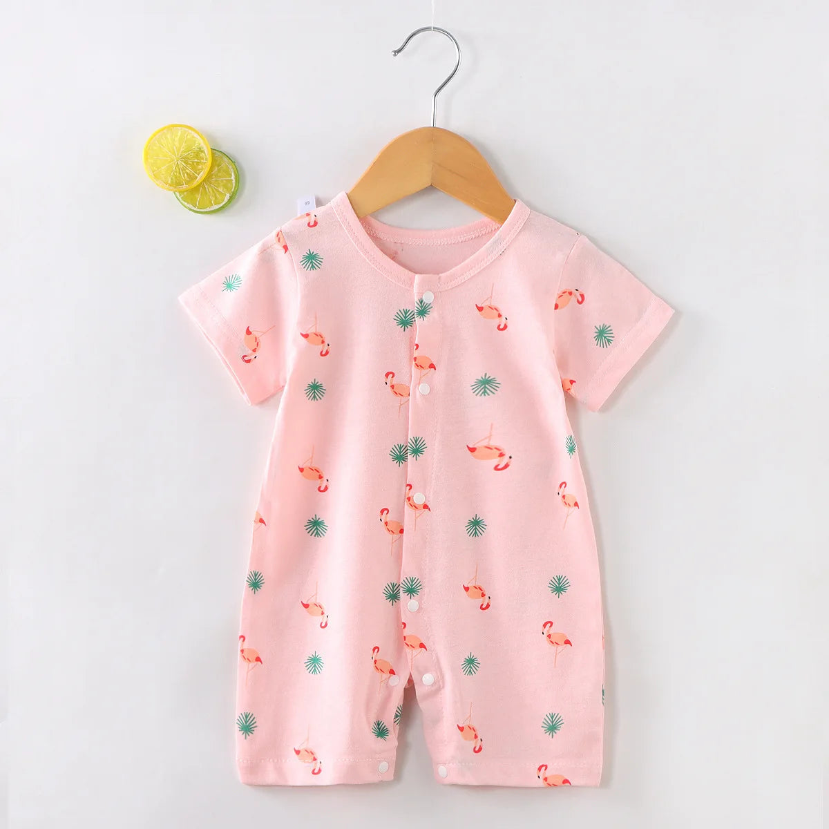 Pyjama Bébé “Brise d’Éveil” – Robe en Coton Été, Légère et Confortable
