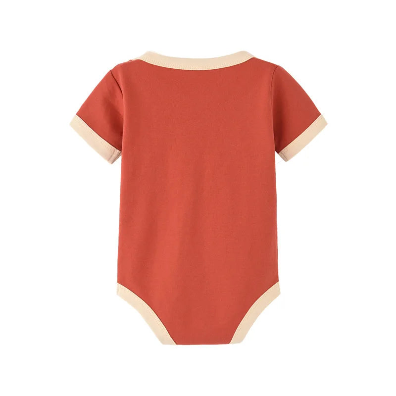 Pyjama Bébé Body Demi-Saison – Combinaison en Coton Doux Été & Automne 0-24 Mois