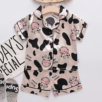 Pyjama Bébé « Satin des Petits Rêves » – Été Mixte