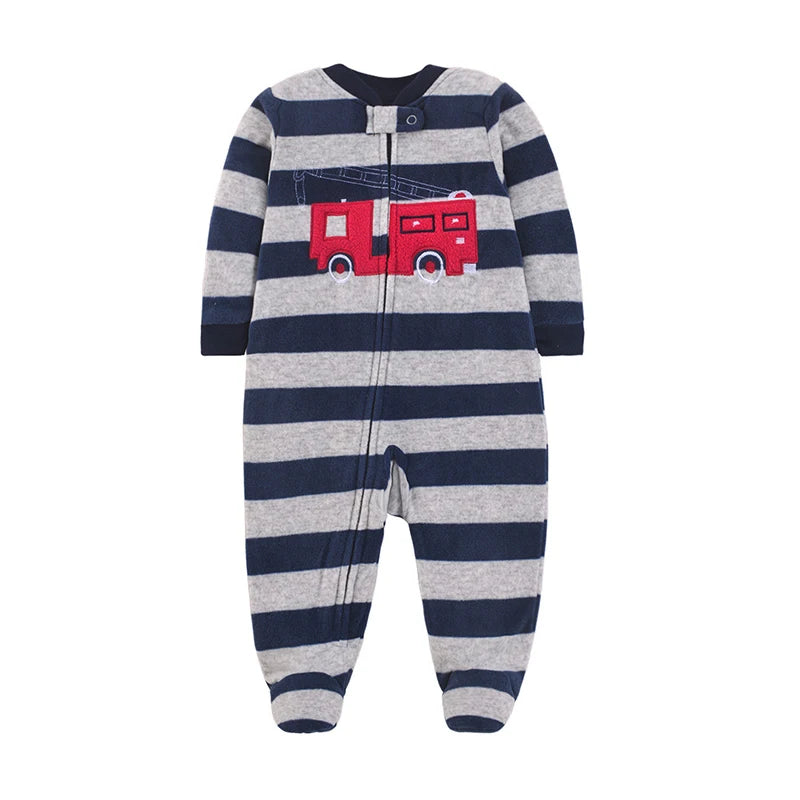 Pyjama Bébé “Forêt Douce” – Combinaison Coton Doux, Respirante et Confort Nuit & Jour